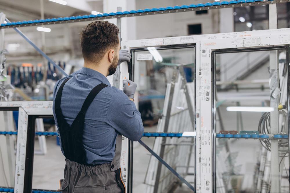 usine de fabrication fenêtre